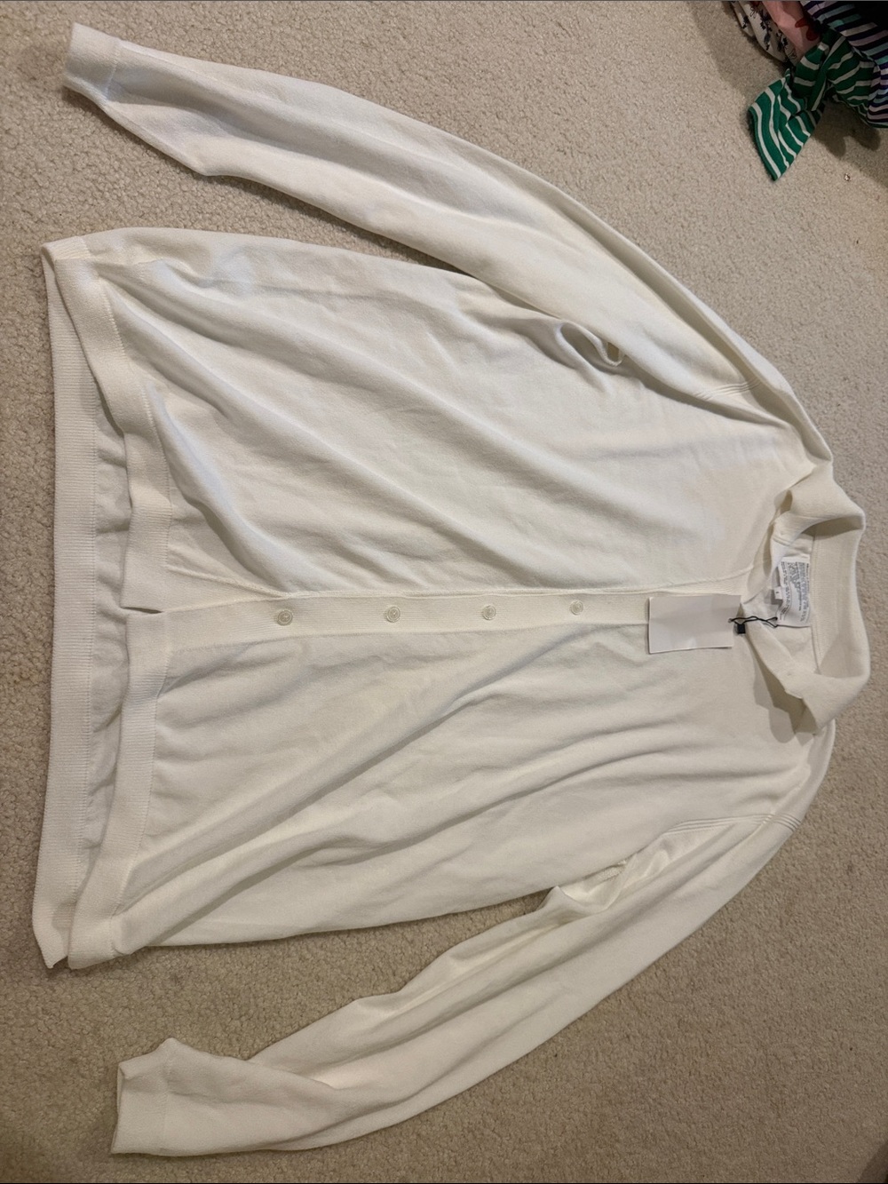 Ministry of Supply Men's Atlas Button Down Sweater Shirt Size Large